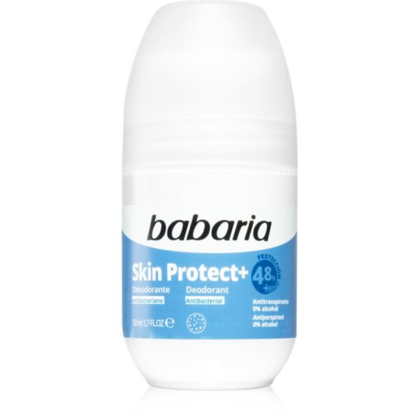 Babaria Deodorant Skin Protect+ Deodorant roll-on antibacterial 50 ml-ro