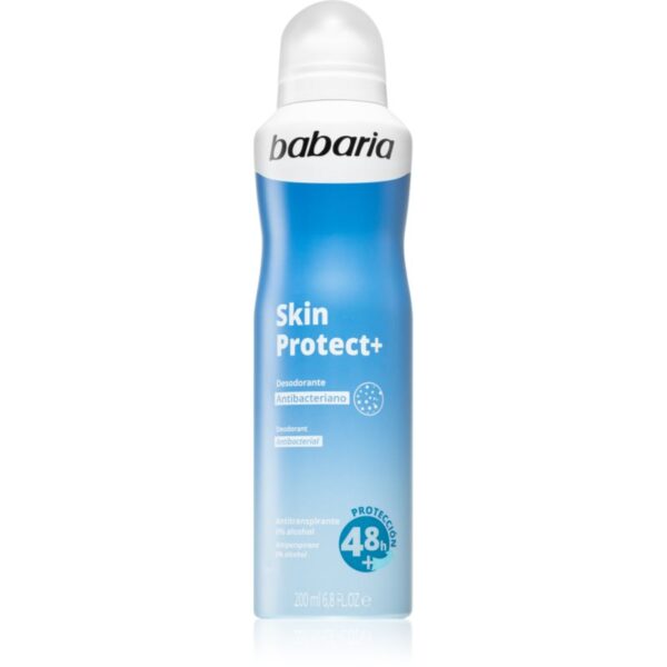 Babaria Deodorant Skin Protect+ deodorant spray antibacterial 200 ml-ro