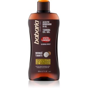 Babaria Glow Effect Monoi Tahiti ulei pentru strălucire plaja 200 ml-ro