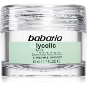 Babaria Glycolic Acid crema de fata regeneratoare pentru noapte 50 ml-ro