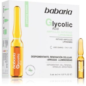 Babaria Glycolic Acid ser antirid iluminator in fiole 5x2 ml-ro