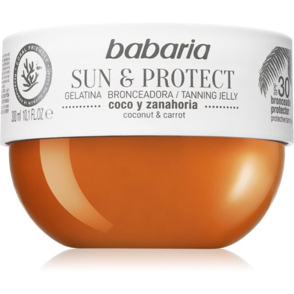 Babaria Tanning Jelly Sun & Protect gel protector SPF 30 300 ml-ro