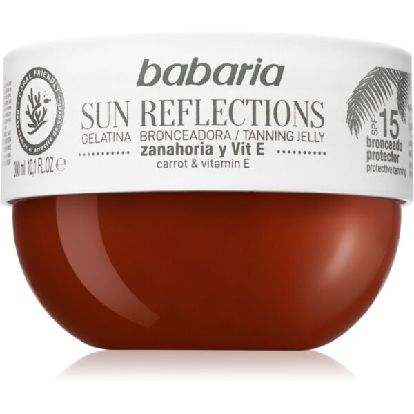 Babaria Tanning Jelly Sun Reflections gel protector SPF 15 300 ml-ro