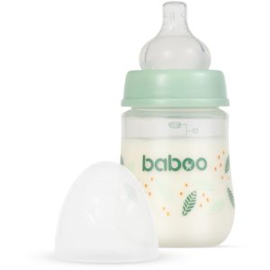 Baboo Anti-colic Feeding Bottle biberon anticolici pentru nou-nascuti si copii Peachy Keen