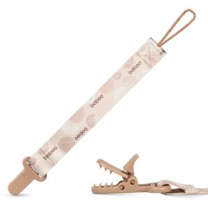 Baboo Textile Soother Holder clips pentru suzetă Au Naturale 1 buc-ro