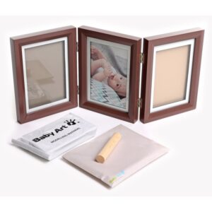 Baby Art My Baby Touch Double Brown set de mulaj pentru amprentele bebelușului 1 buc-ro