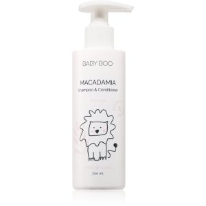 Baby Boo MACADAMIA Shampoo and Conditioner sampon si balsam pentru nou-nascuti si copii 200 ml-ro