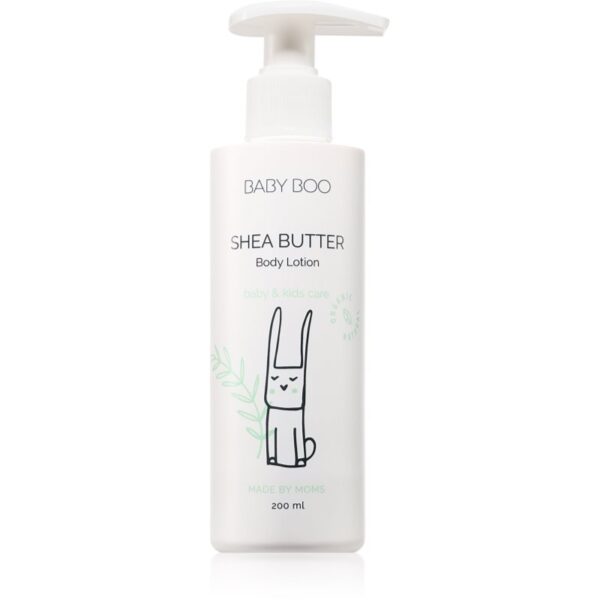 Baby Boo SHEA BUTTER Body Lotion loțiune de corp naturală pentru copii unt de shea 200 ml-ro