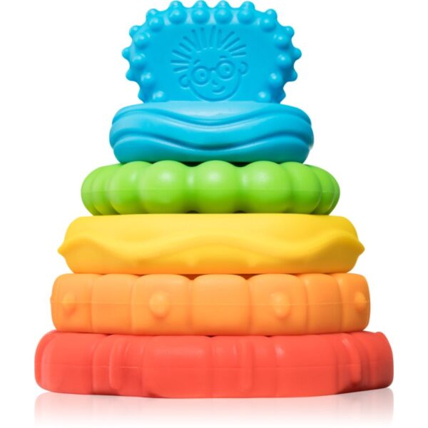 Baby Einstein Stack & Teethe™ jucărie pentru dentiție 2 in 1 0 m+ 1 buc-Țena