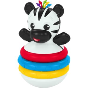 Baby Einstein Stack & Wobble Zen Zebra jucarie pentru dentiție 3 m+ 1 buc-ro