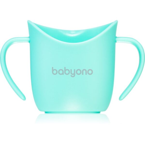 BabyOno Be Active Ergonomic Training Cup cană pentru antrenament cu mânere Mint 6 m+ 120 ml-ro