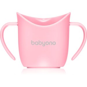 BabyOno Be Active Ergonomic Training Cup cană pentru antrenament cu mânere Pink 6 m+ 120 ml-ro