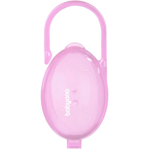 BabyOno Dummy Case cutie pentru suzetă Pink 1 buc-Țena