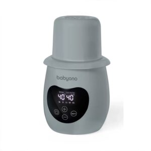 BabyOno Get Ready Electronic Bottle Warmer and Steriliser încălzitor multifuncțional pentru biberon Grey 1 buc-ro