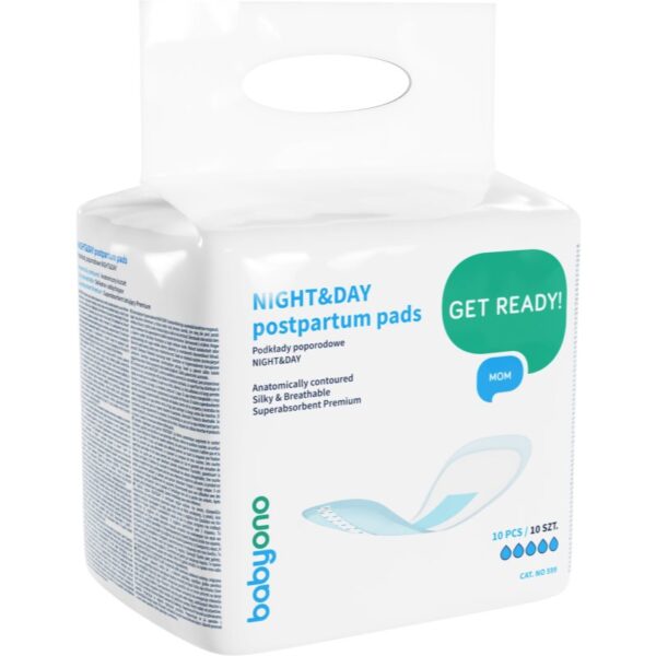 BabyOno Get Ready Mom absorbante postnatale Night&Day 10 buc-ro