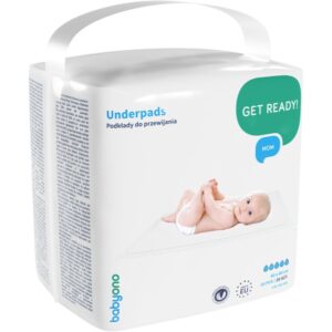 BabyOno Get Ready Mom suport pentru schimbat scutecele de unică folosință 40 x 60 cm 20 buc-Țena