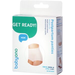 BabyOno Get Ready Multiple-use Mesh Panties chiloți postnatali mărime M 2 buc-ro