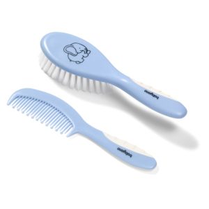 BabyOno Hair Brush perie de par Blue 2 buc-ro