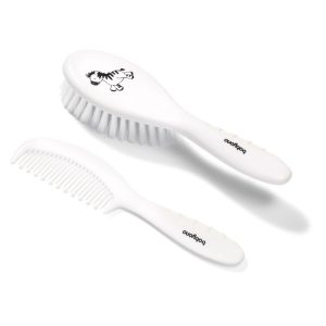BabyOno Hair Brush perie de par White 2 buc-ro