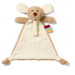 BabyOno Have Fun Cuddly Toy with a Dummy Holder jucărie de pluș cu clips Dog Willy 0 m+ 1 buc-ro