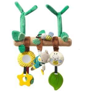 BabyOno Have Fun Educational Toy jucărie suspendabilă contrastantă Gardener Teddy 1 buc-ro