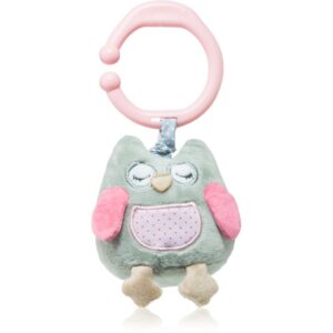 BabyOno Have Fun Musical Toy for Children jucărie suspendabilă contrastantă cu melodie Owl Sofia Pink 1 buc-ro