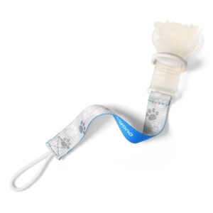 BabyOno Pacifier Holder clips pentru suzetă pentru nou-nascuti si copii Blue 1 buc-ro
