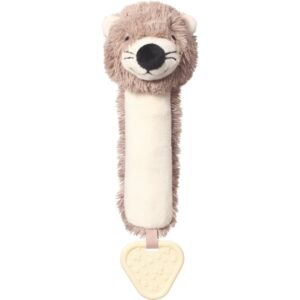 BabyOno Squeaky Toy with Teether jucărie fluierătoare pentru dentiție Otter Maggie 1 buc-ro