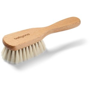 BabyOno Take Care Brush with Natural Bristles perie de par pentru nou-nascuti si copii 1 buc-ro