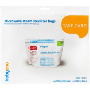 BabyOno Take Care Microwave Steam Sterilizer Bags săculeți pentru sterilizare pentru cuptorul cu microunde 5 buc-ro