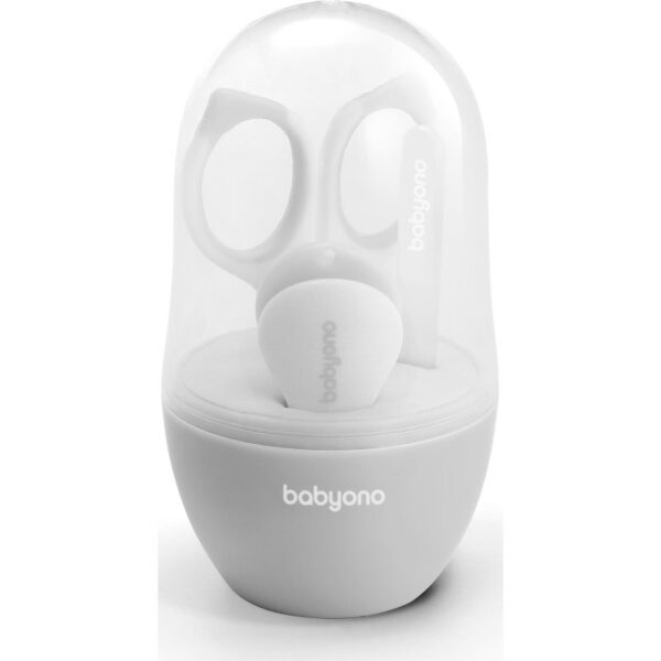 BabyOno Take Care Set de manichiură pentru copii Grey-ro