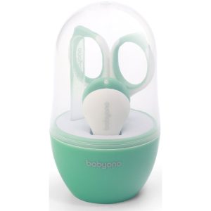 BabyOno Take Care Set de manichiură pentru copii Mint-ro