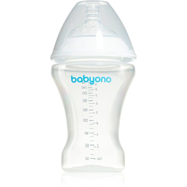 BabyOno Take Care biberon pentru sugari anti-colici 0m+ 260 ml-ro