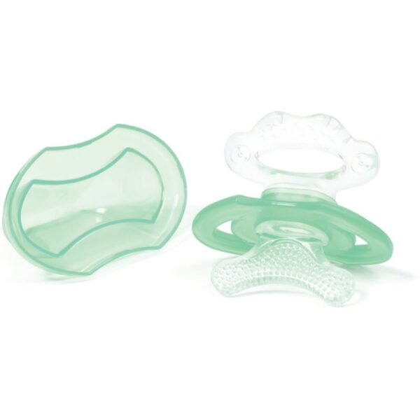 BabyOno Teether jucărie pentru dentiție 3m+ Green 1 buc-Țena