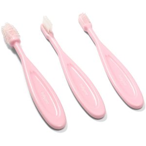 BabyOno Toothbrush periuta de dinti pentru copii Pink 3 buc-ro