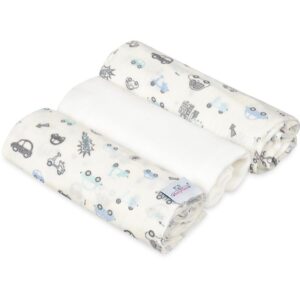 Babymatex Muslin Design scutec Cars 3 buc-Țena