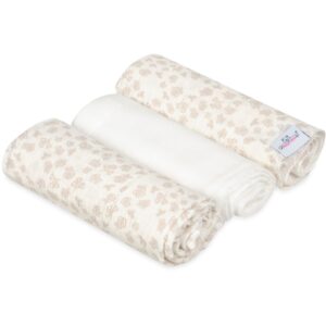 Babymatex Muslin Design scutec Flowers 3 buc-Țena