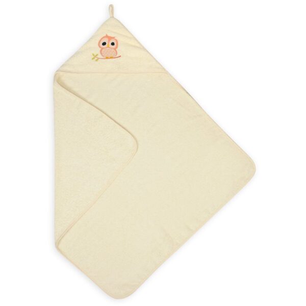 Babymatex Robin prosop de baie cu glugă Ecru 80x80 cm-ro