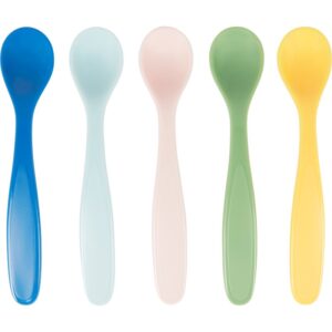Badabulle Baby Spoons linguriță 4 m+ 5 buc-Țena