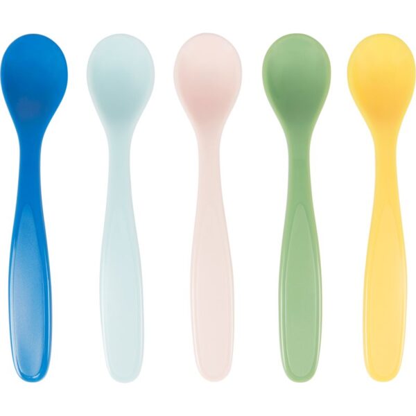 Badabulle Baby Spoons linguriță 4 m+ 5 buc-Țena