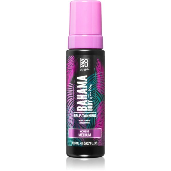 Bahama Body Self-Tanning spuma autobronzanta pentru corp culoare Medium 150 ml-ro