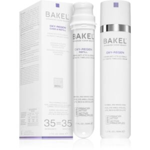 Bakel Oxy-Regen Case & Refill crema intens hidratanta împotriva îmbătrânirii pielii + refill 50 ml-Țena