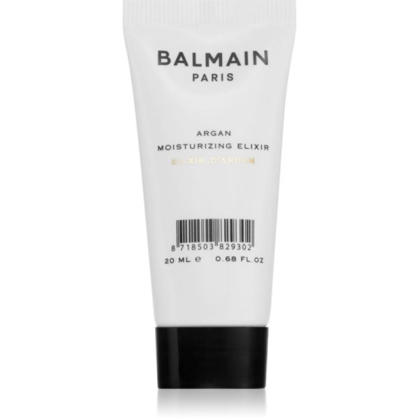 Balmain Hair Couture Argan ulei elixir pentru păr strălucitor și elegant pachet pentru calatorie 20 ml-ro