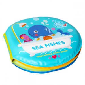 Bam-Bam Bath Book carte pentru apă 6m+ Sea Fishes 1 buc-ro