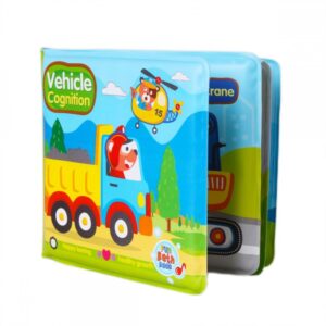 Bam-Bam Bath Book carte pentru apă 6m+ Vehicle 1 buc-ro