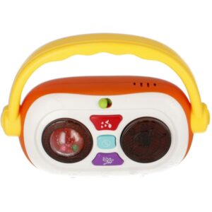 Bam-Bam Music Toy Silicone Bamboo Puzzle jucărie cu activități cu melodie 18m+ Radio 1 buc-ro