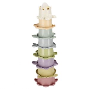 Bam-Bam Stacking Cups cupe de stivuire 6m+ Tower 8 buc-ro