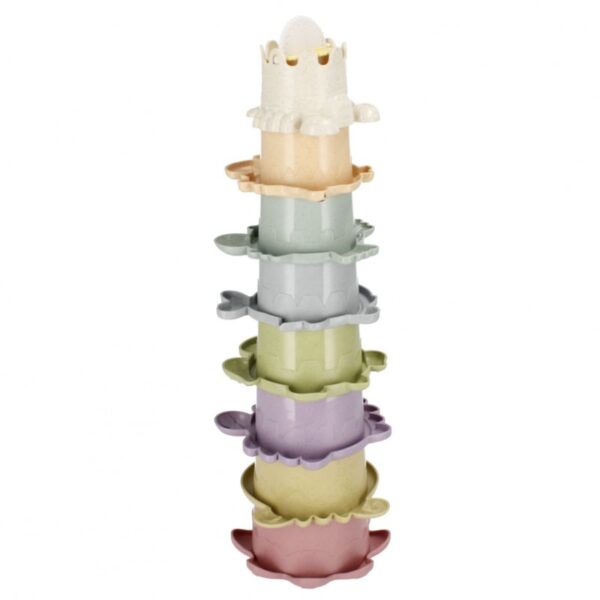 Bam-Bam Stacking Cups cupe de stivuire 6m+ Tower 8 buc-ro