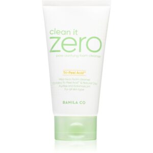 Banila Co. clean it zero pore clarifying spuma demachianta cu o textura cremoasa hidrateaza pielea si inchide porii 150 ml-ro