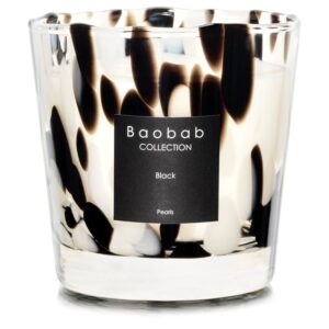Baobab Collection Pearls Black lumânare parfumată 6.5 cm-Țena